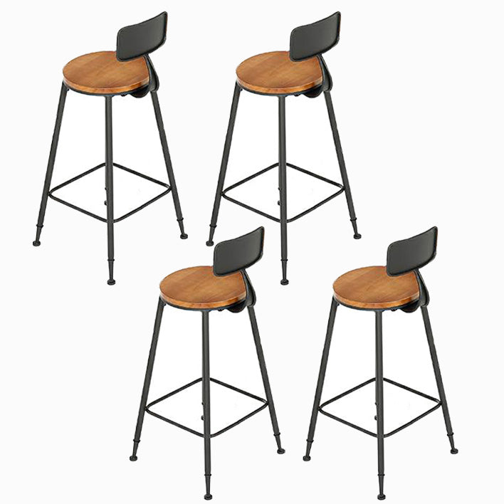 Contemporary Solid Wood Bar Set 1/4/5/9 Pieces Rectangle Pub Dining Set for Indoor