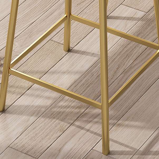 Modern 1/4 Pieces Bar Table Set Rectangle Stone Counter Table with High Stools