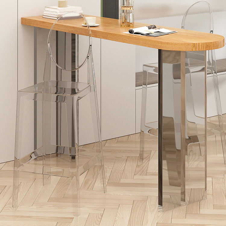 Contemporary Bar Set 1/2/3 Pieces Solid Wood Pub Dining Set for Dining Room