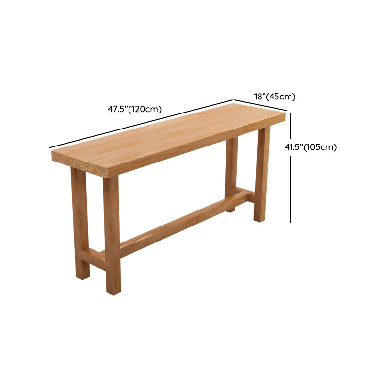 Modern Style Wood 1/6/11 Pieces Bar Table Set Rectangle Bar Table for Home