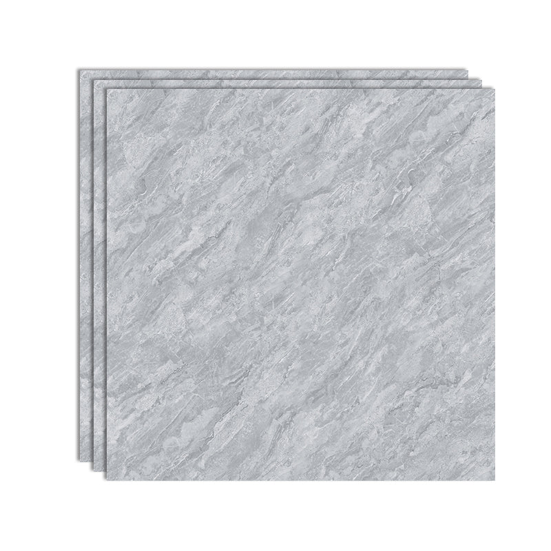 Square Matte Wall Tile Marble Gray Singular Tile for Floor Case