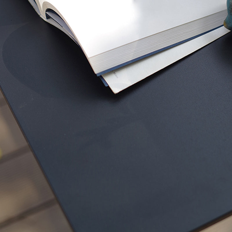 Black Iron Balcony Table 27.55" High Rectangle Water Resistant Table