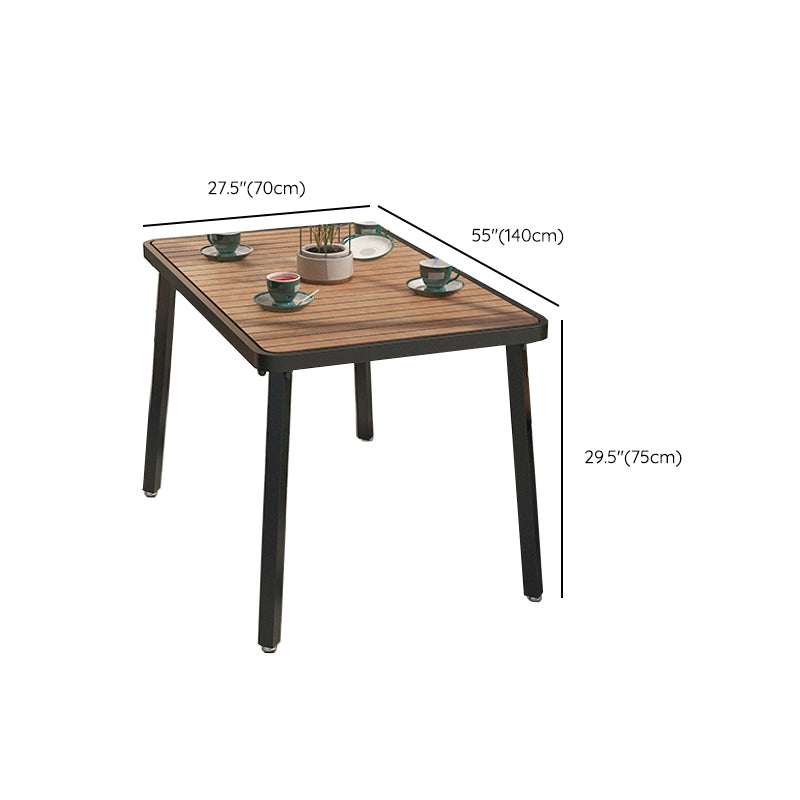 Manufactured Wood Dining Table 29.52" High Water Resistant Table