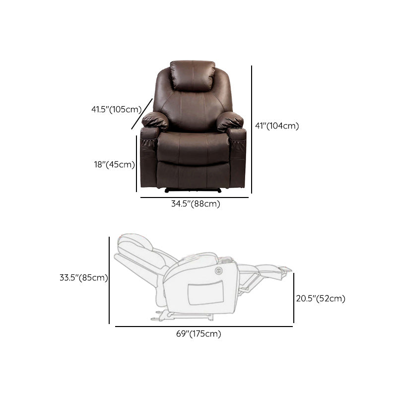 Power-Remote Type Standard Recliner Swivel Base Recliner Chair