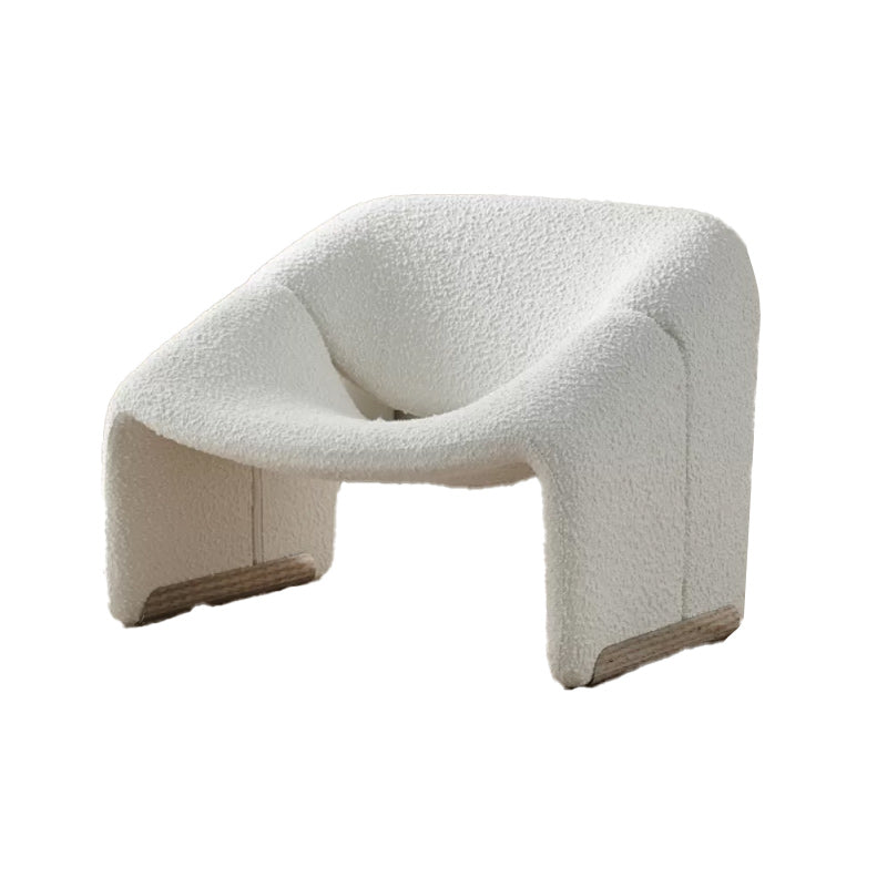 Upholstered Fabric Accent Armchair 33.07" Wide Accent Armchair
