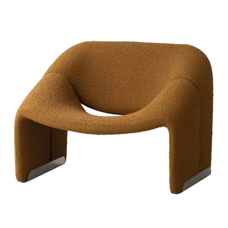 Upholstered Fabric Accent Armchair 33.07" Wide Accent Armchair