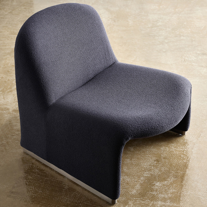 Scandinavian Accent Room Chair 24.8" Wide Fabric Lounge Accent Chair