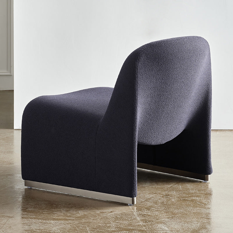 Scandinavian Accent Room Chair 24.8" Wide Fabric Lounge Accent Chair