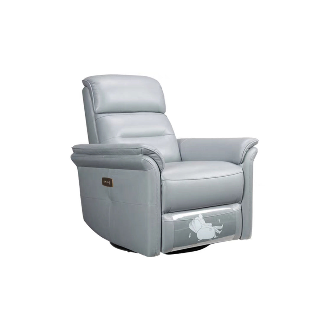 Extended Footrest Recliner Chair USB Charge Port Standard Recliner