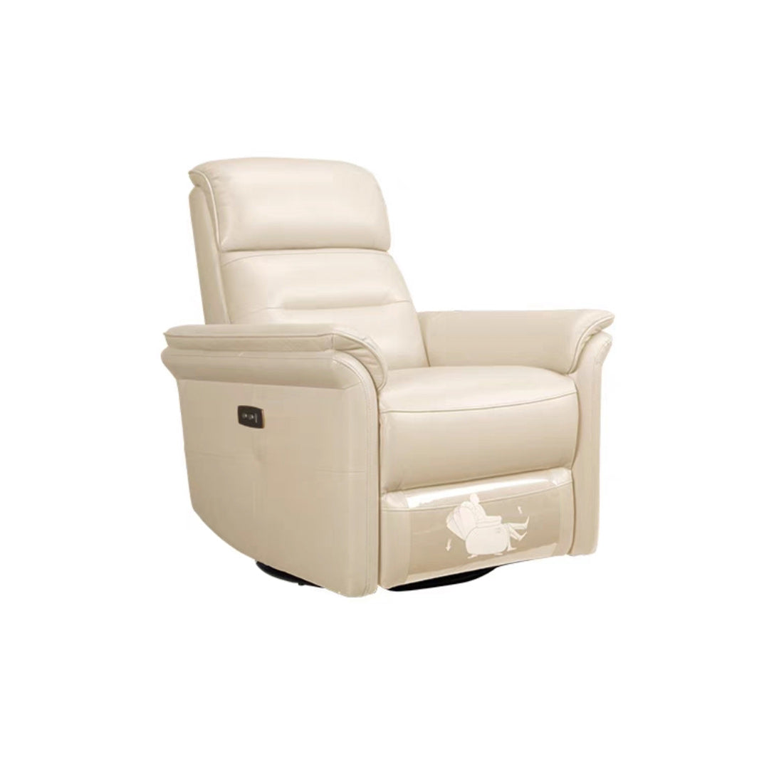 Extended Footrest Recliner Chair USB Charge Port Standard Recliner