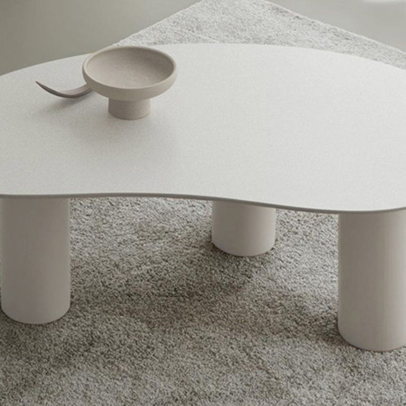 Modern 3 Legs Coffee Table Wood Coffee Table for Living Room