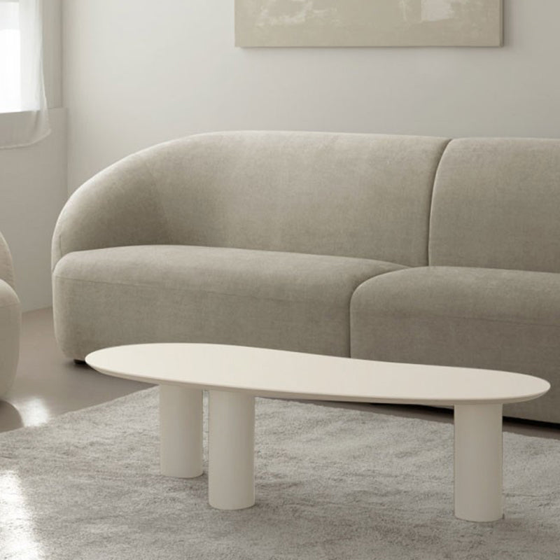 Modern 3 Legs Coffee Table Wood Coffee Table for Living Room