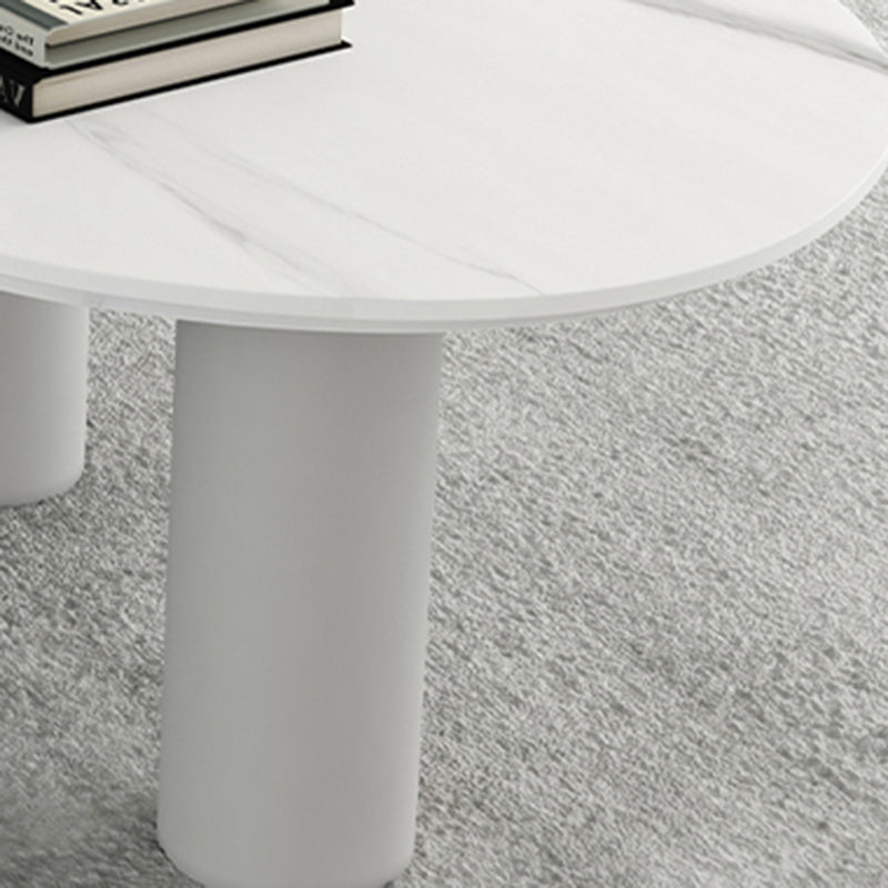 Modern 3 Legs Coffee Table Slate Coffee Table for Living Room