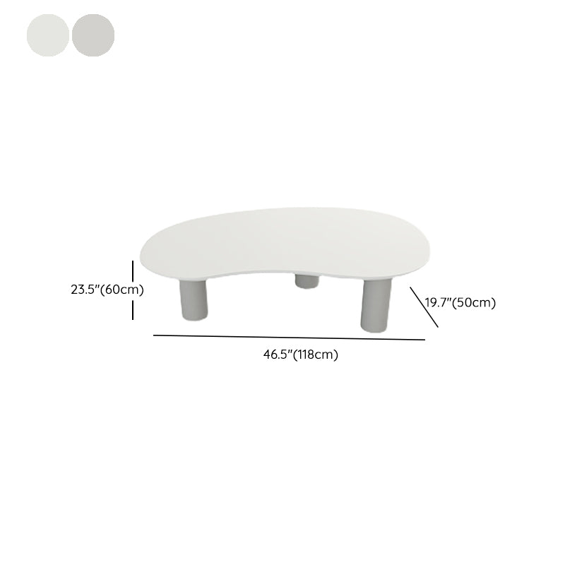 Modern 3 Legs Coffee Table Slate Coffee Table for Living Room