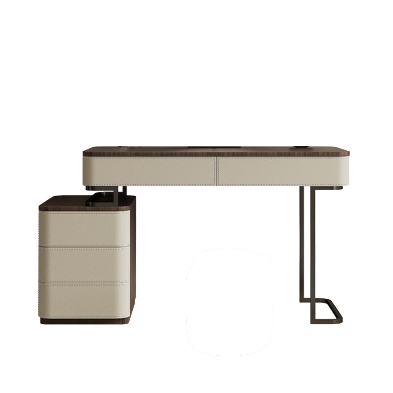 Wooden Make-up Vanity White Makeup Vanity Desk Table with Drawers