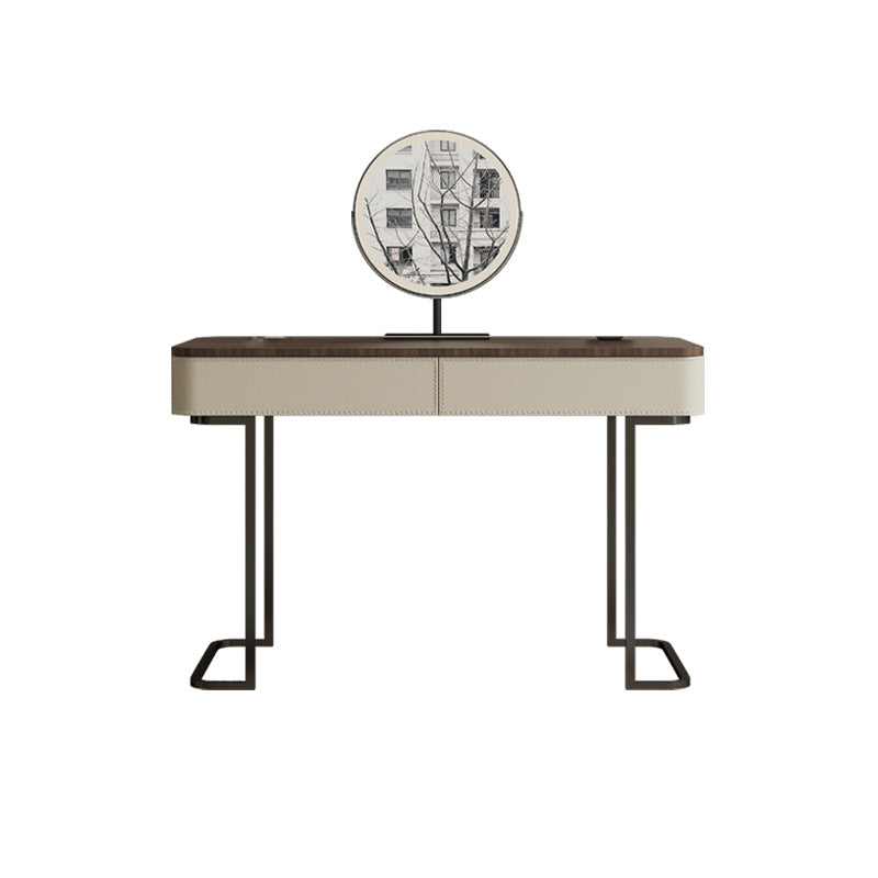 Wooden Make-up Vanity White Makeup Vanity Desk Table with Drawers