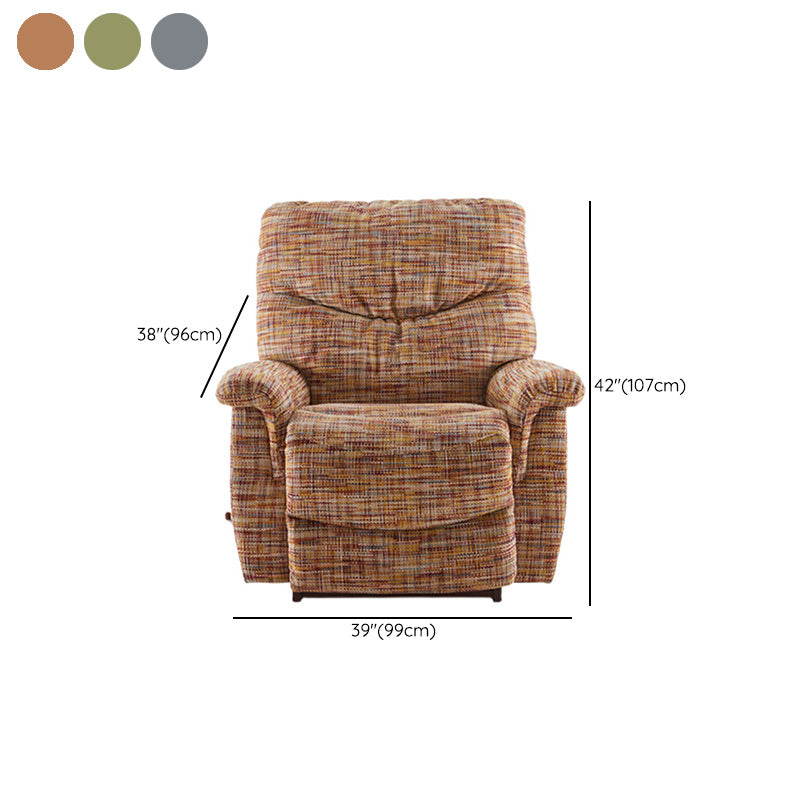 Manual-Handle Type Standard Recliner Swivel Base Recliner Chair