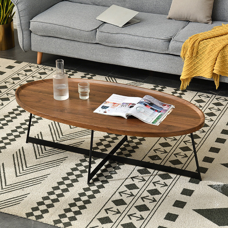 Contemporary Cocktail Table Solid Wood Coffee Cocktail Table