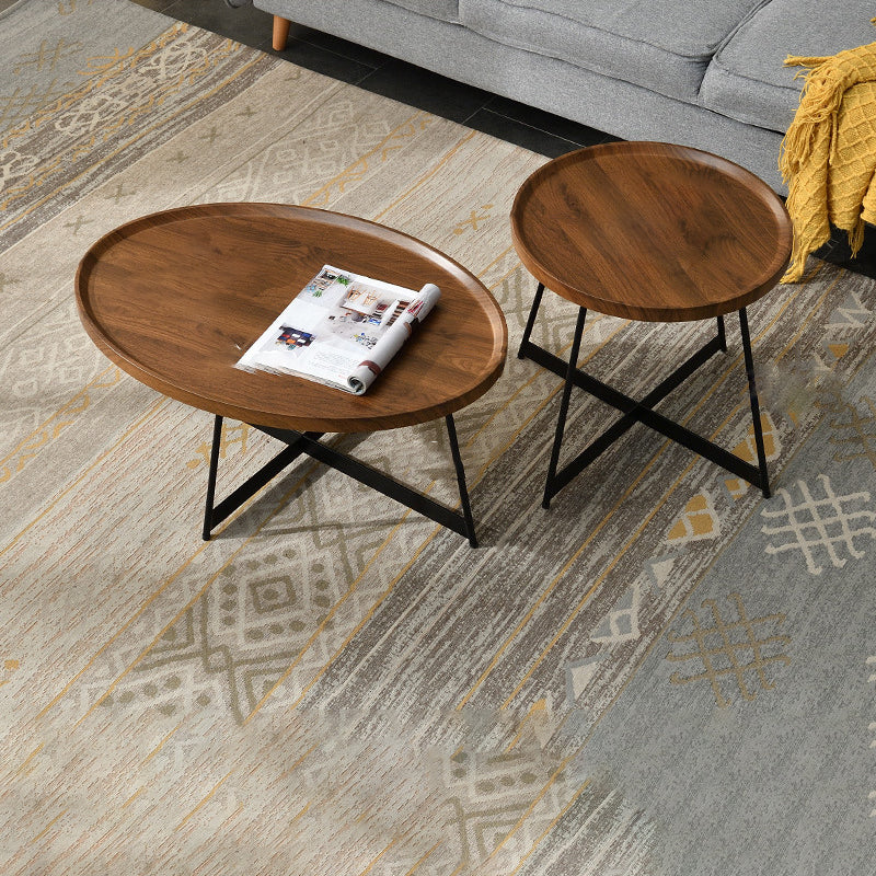 Contemporary Cocktail Table Solid Wood Coffee Cocktail Table