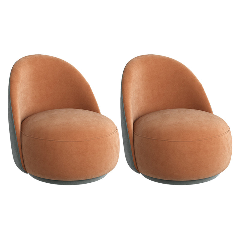 Contemporary Armless Chair Solid Color Upholstered Parsons Chair