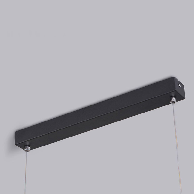 Modern LED Kitchen Island Lighting Black Ceiling Light for Room Foyer