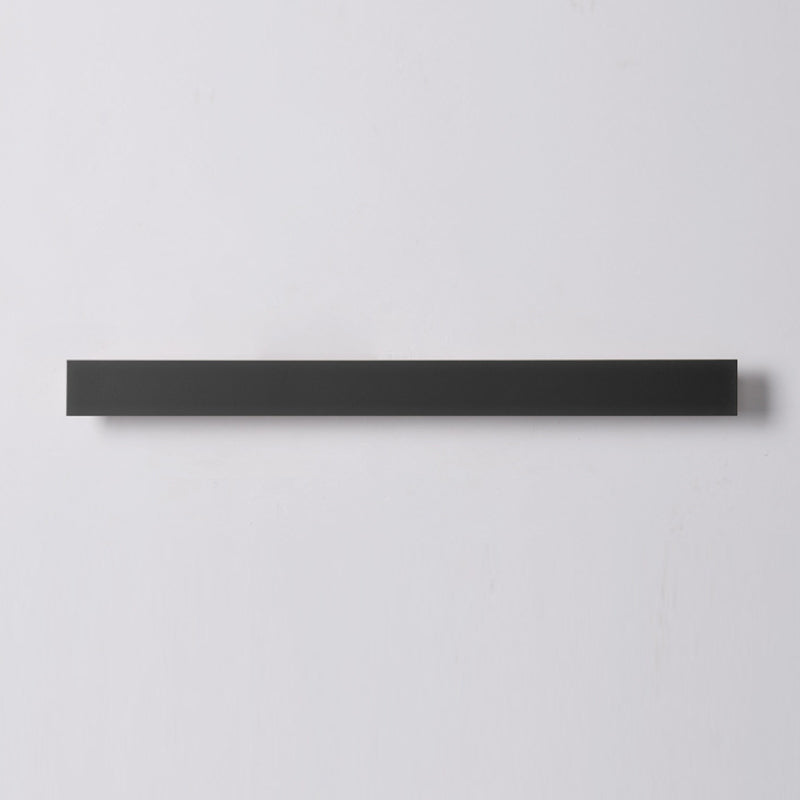 Single Black Modern Wall Mounted Sconce Linear Wall Light for Foyer