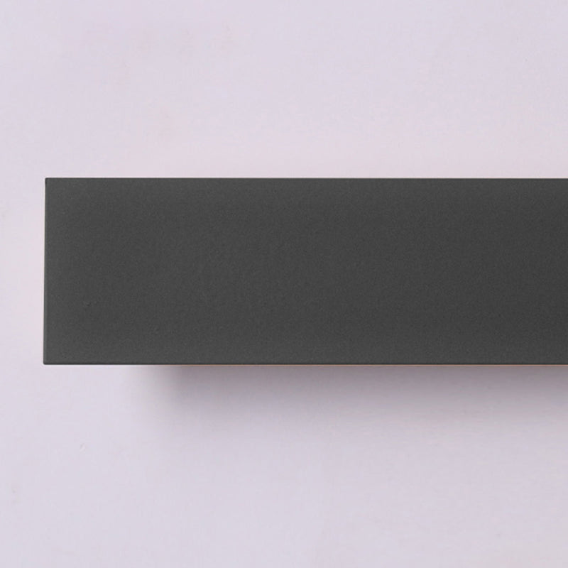 Single Black Modern Wall Mounted Sconce Linear Wall Light for Foyer