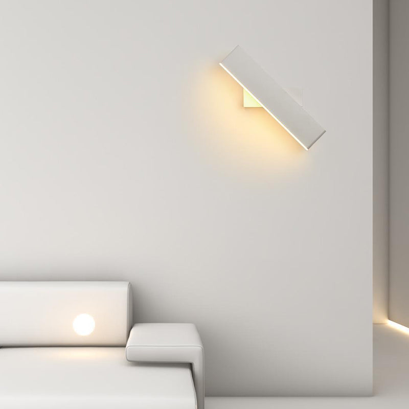 Single White/Black Modern Wall Mounted Sconce LED Wall Light for Bedroom