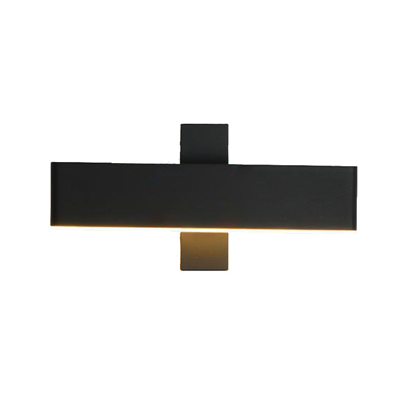 Single White/Black Modern Wall Mounted Sconce LED Wall Light for Bedroom