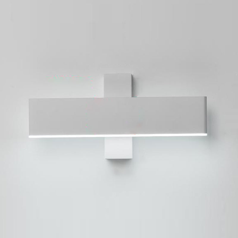 Single White/Black Modern Wall Mounted Sconce LED Wall Light for Bedroom