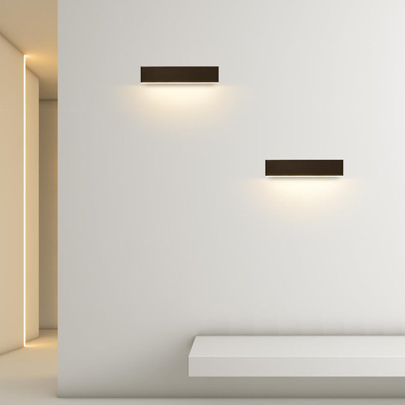 Single White/Black Modern Wall Mounted Sconce LED Wall Light for Bedroom