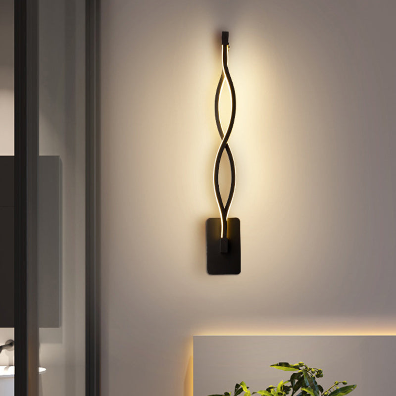 Industrial Style Wall Sconce Metal 2 Lights Sconces for Bedroom