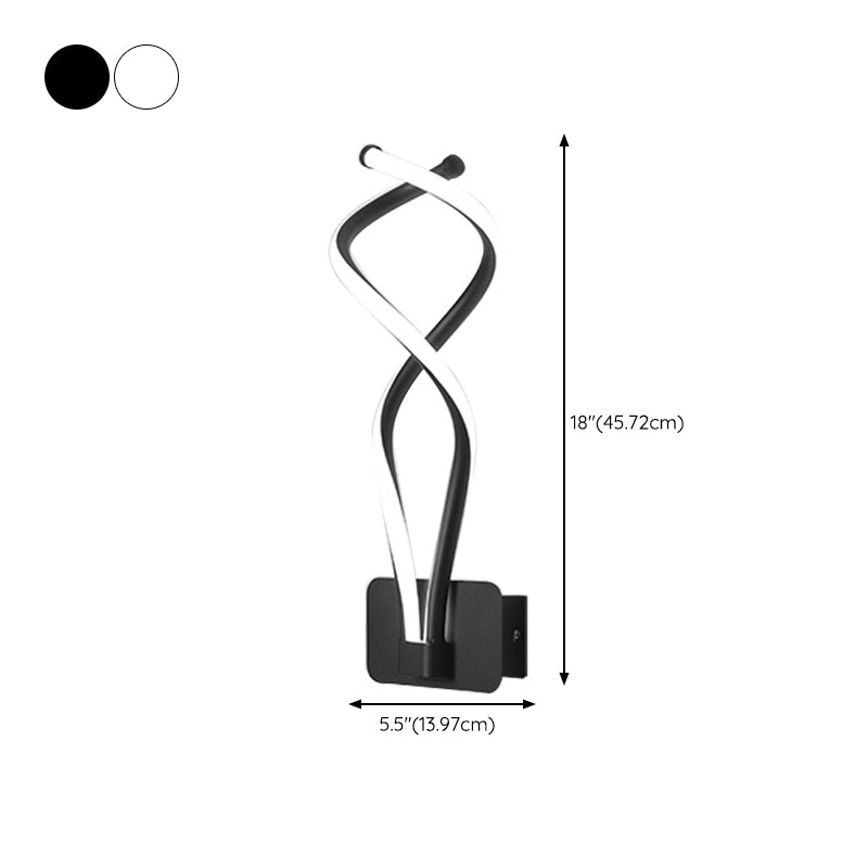 Industrial Style Wall Sconce Metal 2 Lights Sconces for Bedroom