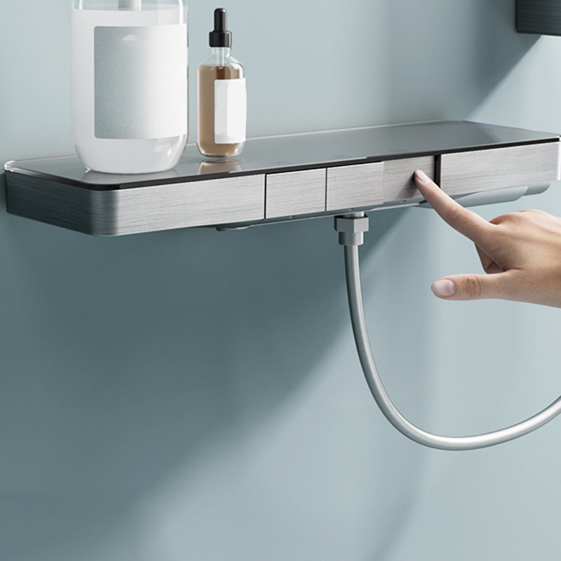 Contemporary Shower Set Handheld Shower Head Wall Mounted Shower System