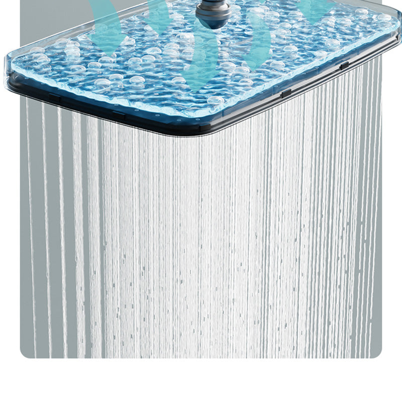 Contemporary Shower Set Handheld Shower Head Wall Mounted Shower System