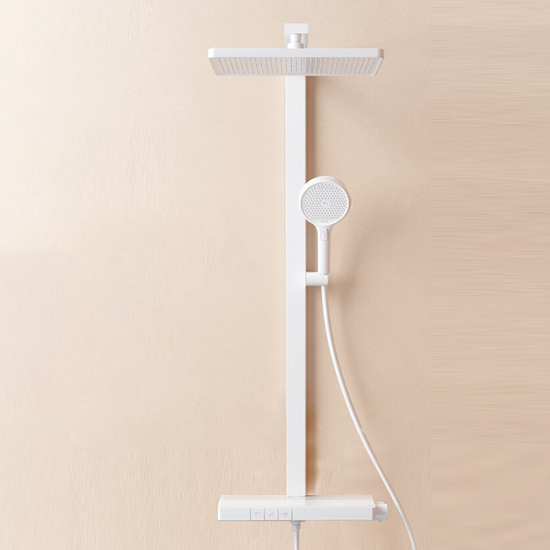 Modern Shower Faucet Brass Thermostatic Adjustable Shower Head Shower System