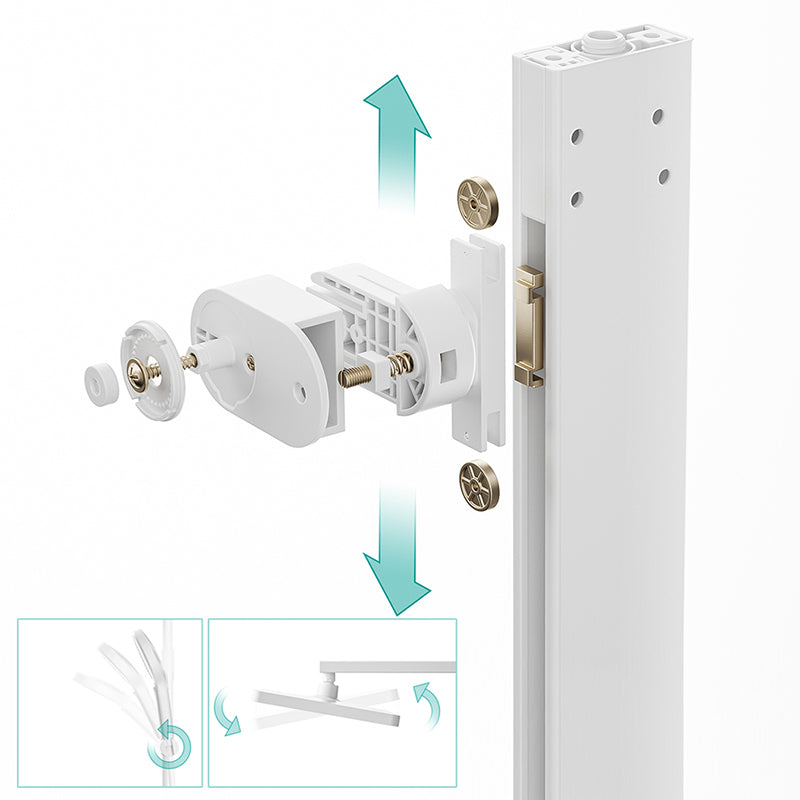 Modern Shower Faucet Brass Thermostatic Adjustable Shower Head Shower System