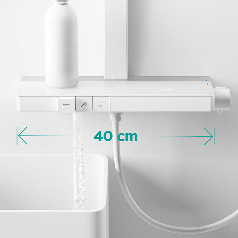 Modern Shower Faucet Brass Thermostatic Adjustable Shower Head Shower System