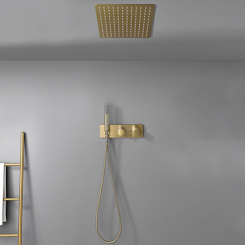 Modern Shower Trim Brass Fixed Shower Head Shower Head Combo