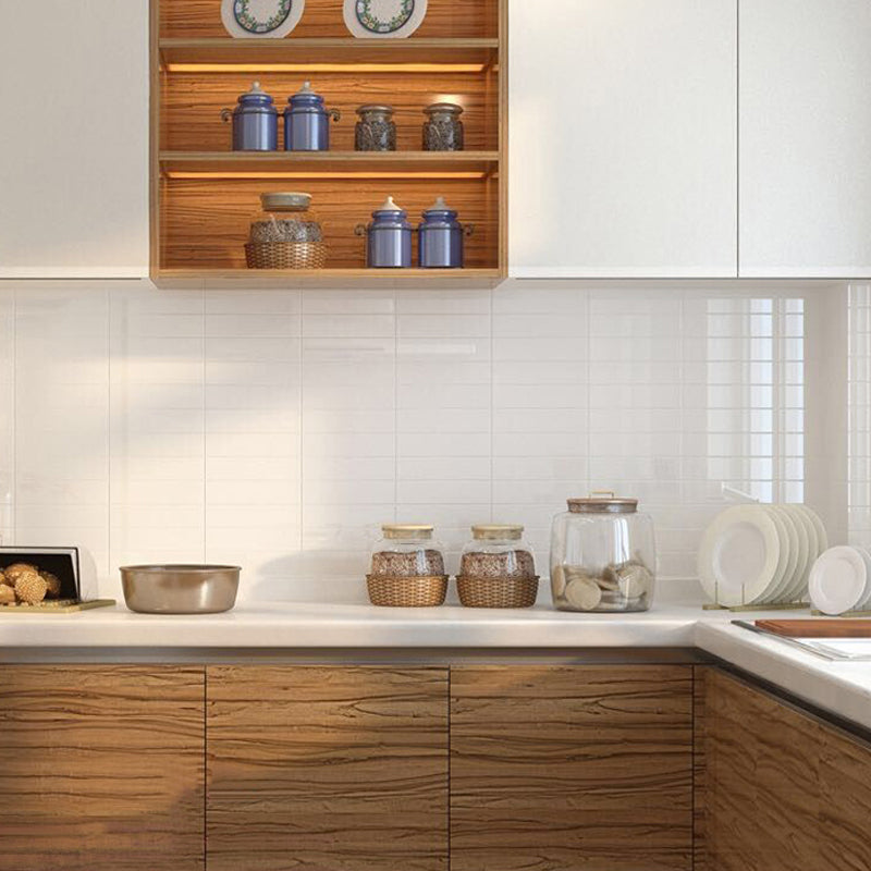 Modern Wall Tile Straight Edge Rectangle Indoor Wall Tile for Living Room