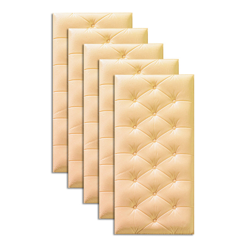 Modern Wall Paneling Living Room Peel and Stick 3D Embossing Waterproof Wall Paneling