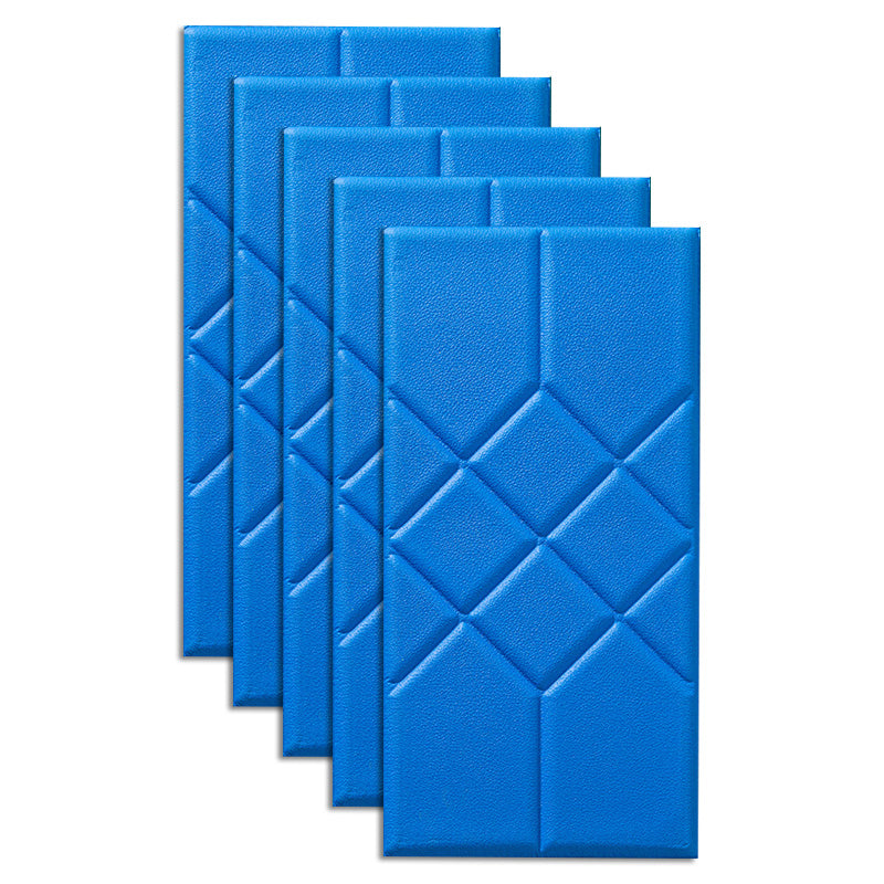 Modern Wall Paneling Living Room Peel and Stick 3D Embossing Waterproof Wall Paneling