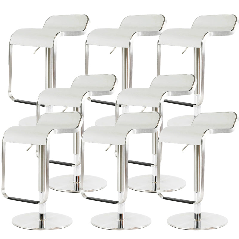 Industrial Backrest Bar Stool Adjustable Height Counter Stool for Bristol