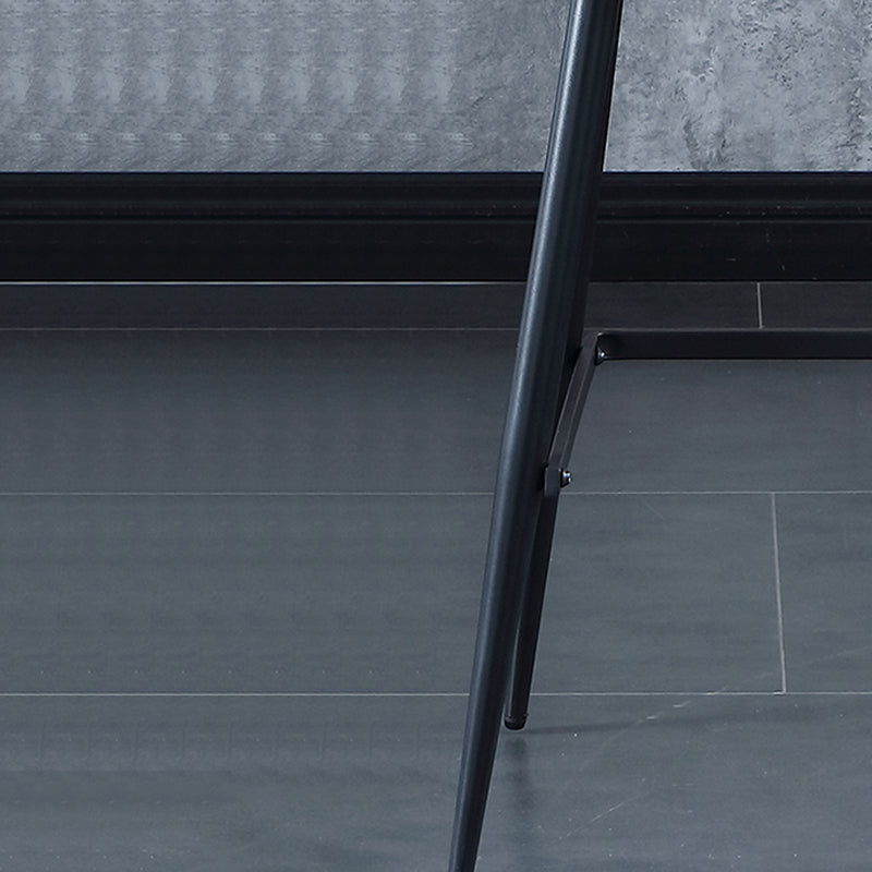 Modern Velvet Bar Stool Backrest Counter Stool for Dining Room