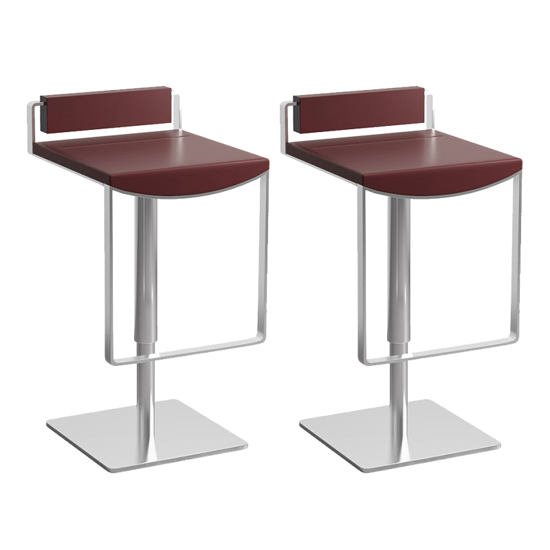 Industria Fabric Bar Stool Modern Low Back Counter Stool for Bristol