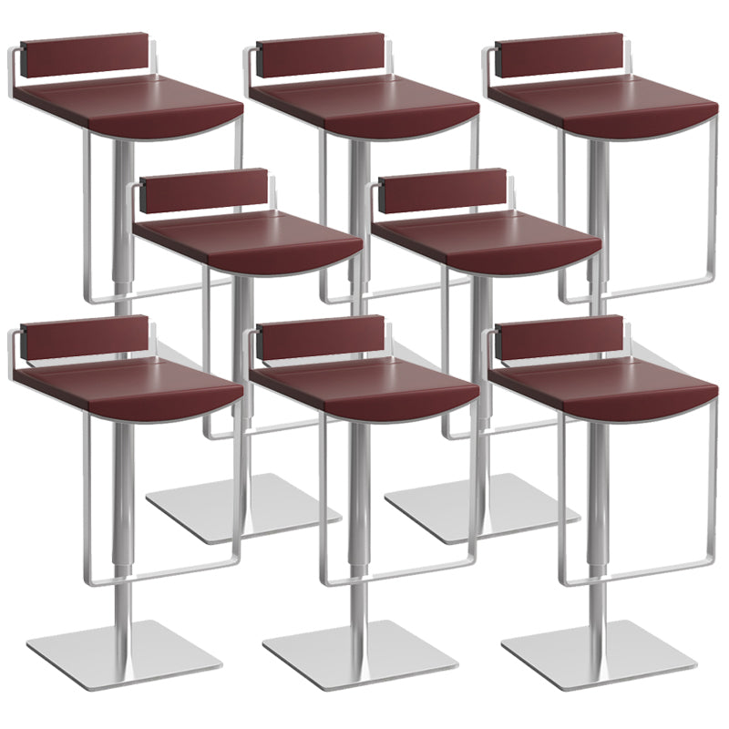 Industria Fabric Bar Stool Modern Low Back Counter Stool for Bristol