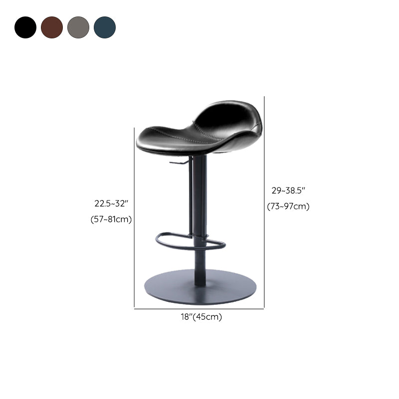 Industrial Bar Stool Industrial Leather Counter Stool for Bristol