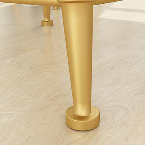 Glam Armless Kitchen Dining Side Chair Open Back Dining Side Chair