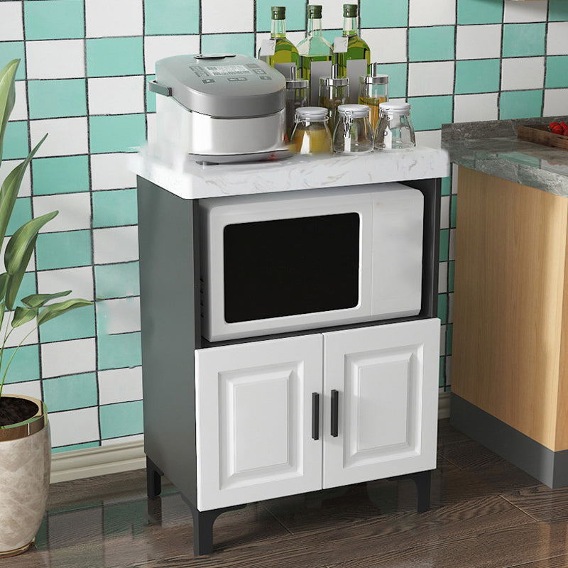 Modern Style Kitchen Island Table Double Sided Cabinet Kitchen Island