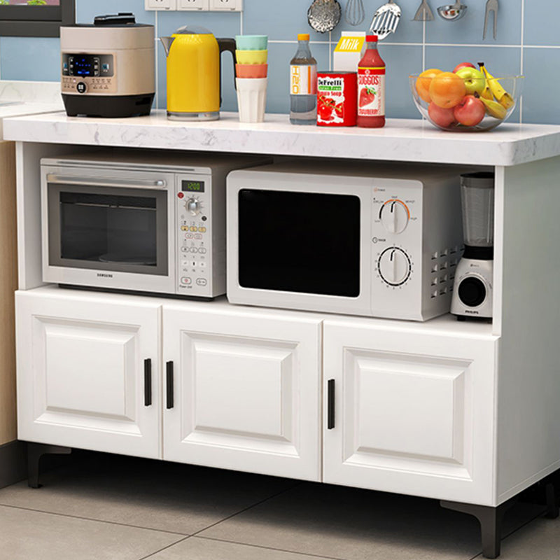 Modern Style Kitchen Island Table Double Sided Cabinet Kitchen Island